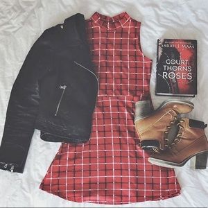 Plaid dress from forever21